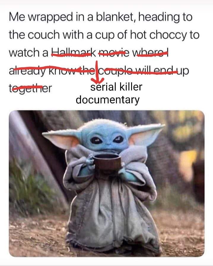 This meme is a play on words, combining the idea of watching a scary movie with the phrase "I know what you did last summer" to create a humorous and unexpected twist. The text "I know what you did last summer" is modified to "I know what you'll do last summer" and then replaced with "I know what you'll do last winter" to create a clever and silly pun. The meme is likely to make someone chuckle with its clever wordplay and silly reference to a popular horror movie.
